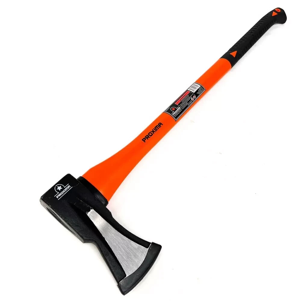 Proxima 4.5 lbs Wood Log Splitter Axe with 33 in Anti-Slip Handle 1005982823