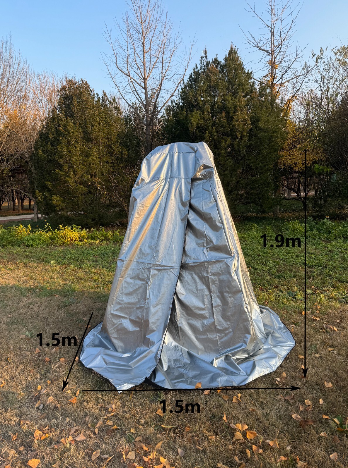 Oversize Portable Outdoor Darkroom Large Format Camera Film Changing Tent + Gift