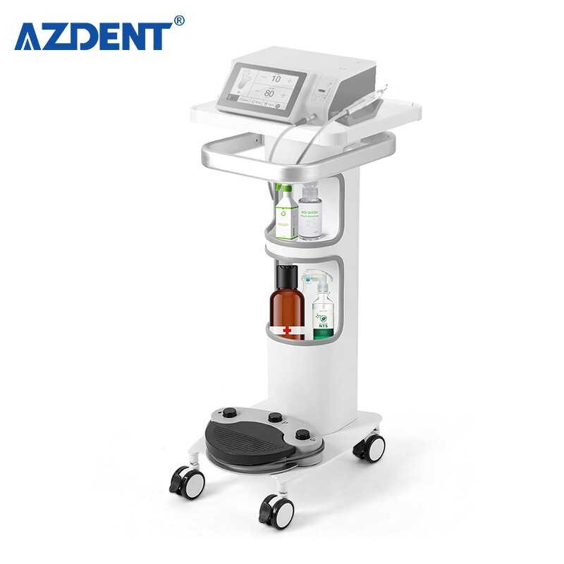Dental Trolley Intraoral Scanner Cart Mobile Rolling Serving Cart 3 Layer Single