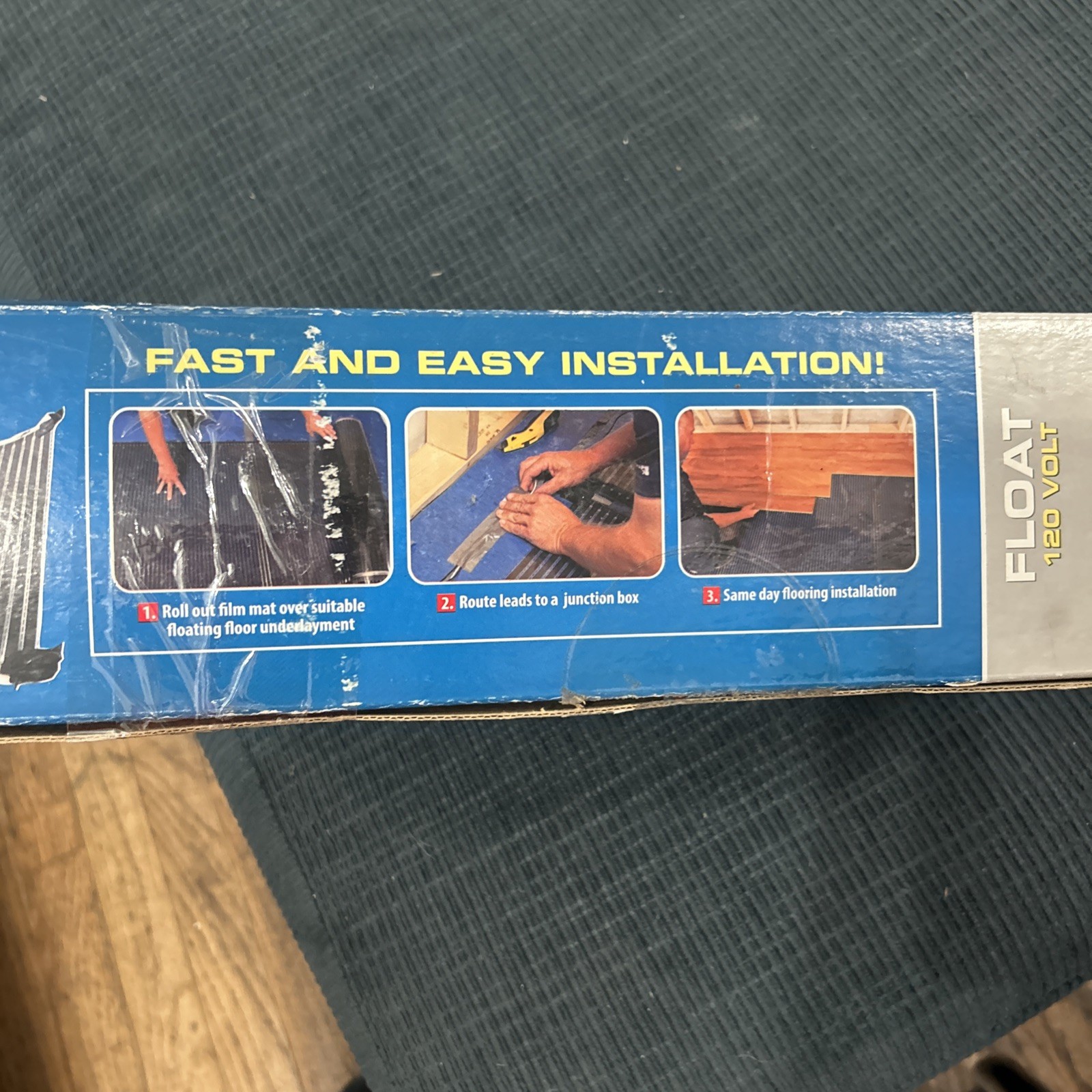 Quiet Warmth Radiant Heat Film For Floating Floors 18” X 5ft BRAND NEW Open Box