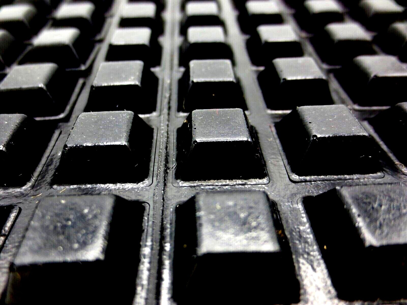 Stick-On Polyurethane Bumper Pad, Is 1/4" Tall, 1/2" Square, Durable Adhesive