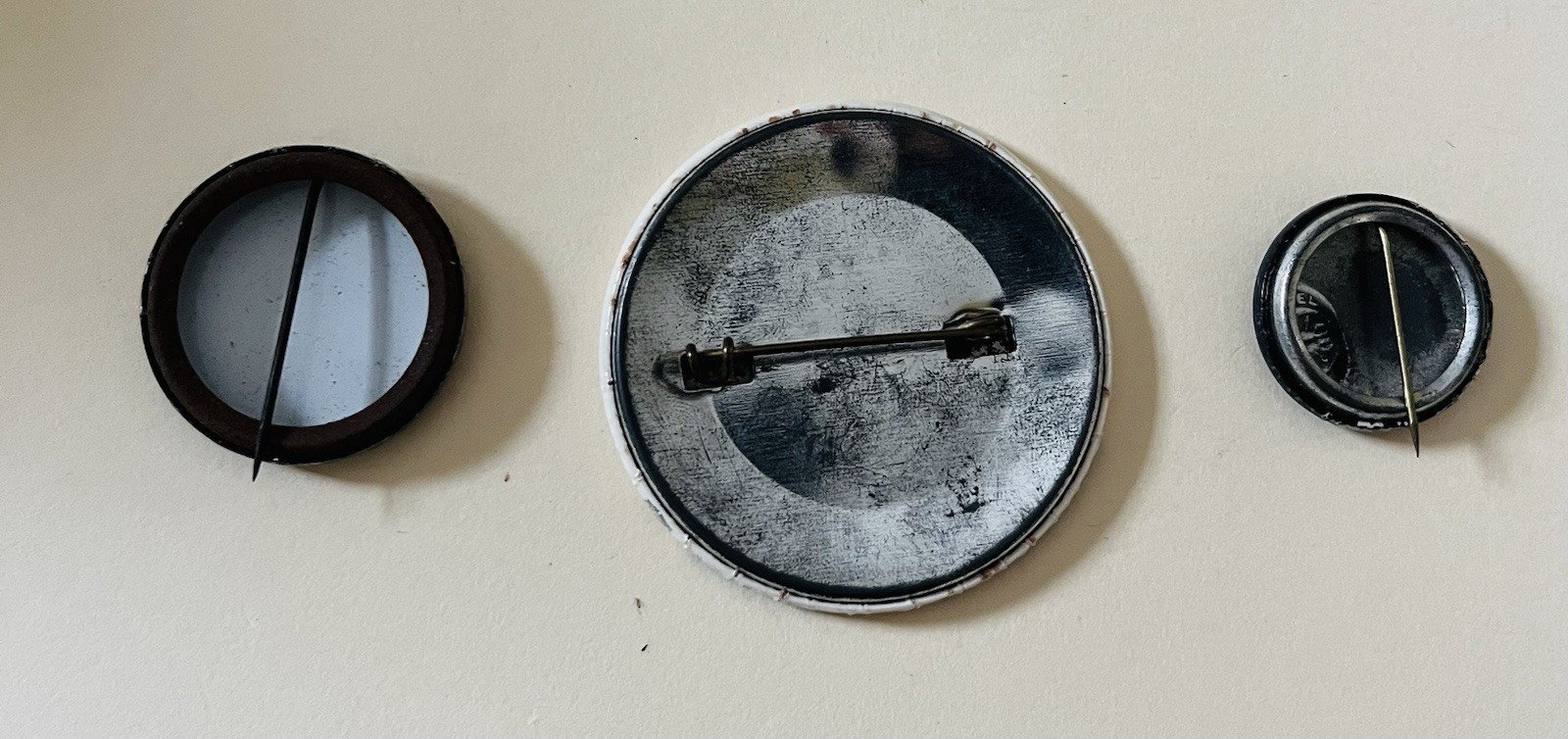 3 1960s Civil Rights Buttons: SNCC, Black Panthers & Poor People’s Campaign