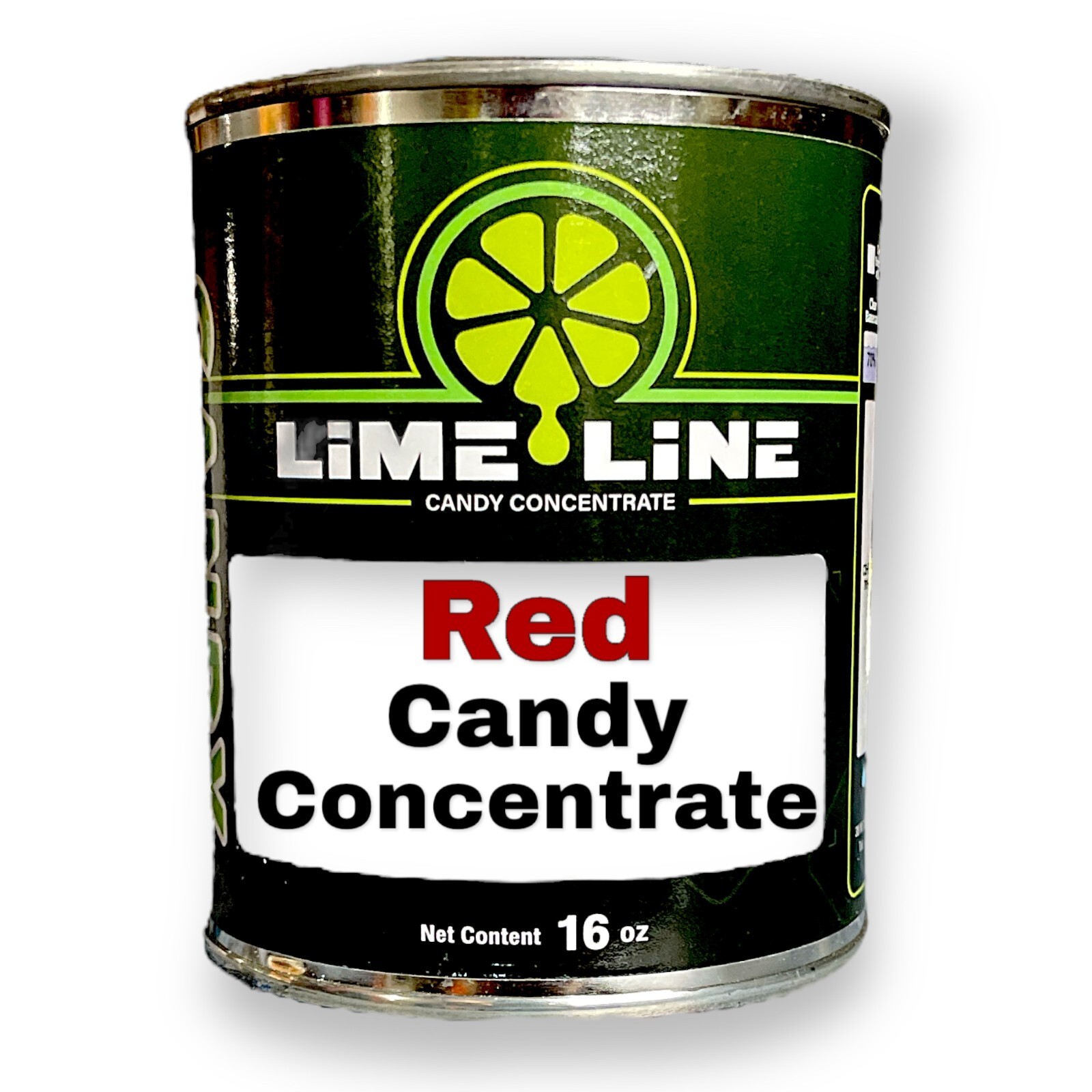 LiME LiNE Red Transparent Candy Concentrate - 16 Oz