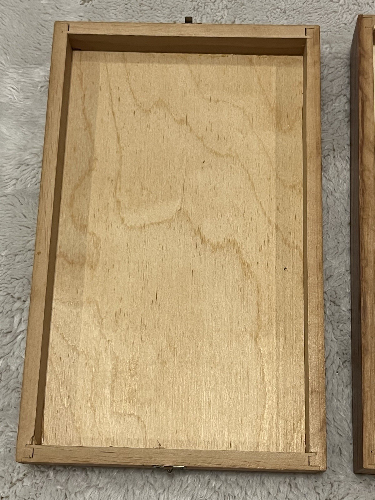 Vintage Wooden Microscope Slide Box Makres-Diakasten - Holds 100 Slides