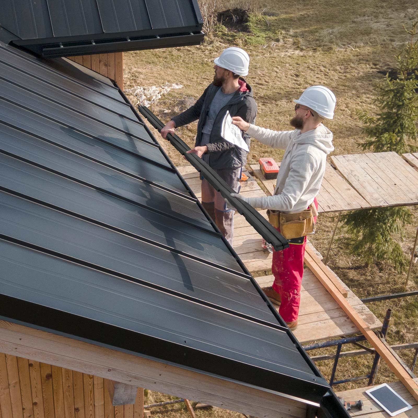 VEVOR Foam Closure Strips Metal Roof Outside EVA Foam Closure Strip (20 Pieces)