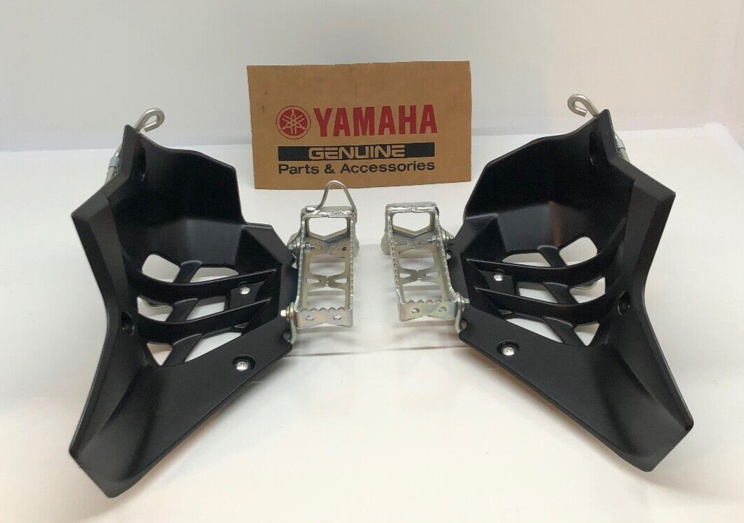 YAMAHA YFZ450R NEW NTO FOOT PEGS HEEL/FOOT GUARDS 2014-2015-2016 14-15-16 20 22