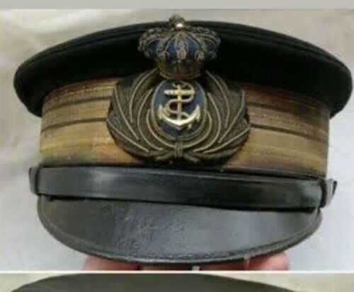 Replica Cappello-berretto-capitano-regia-marina-san-marco-rsi-1910-cap-Navy-hat-