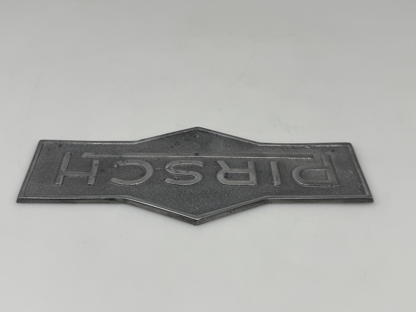 PIRSCH Fire Truck Emblem Nameplate Logo Badge Sign Firetruck Metal Cast Aluminum