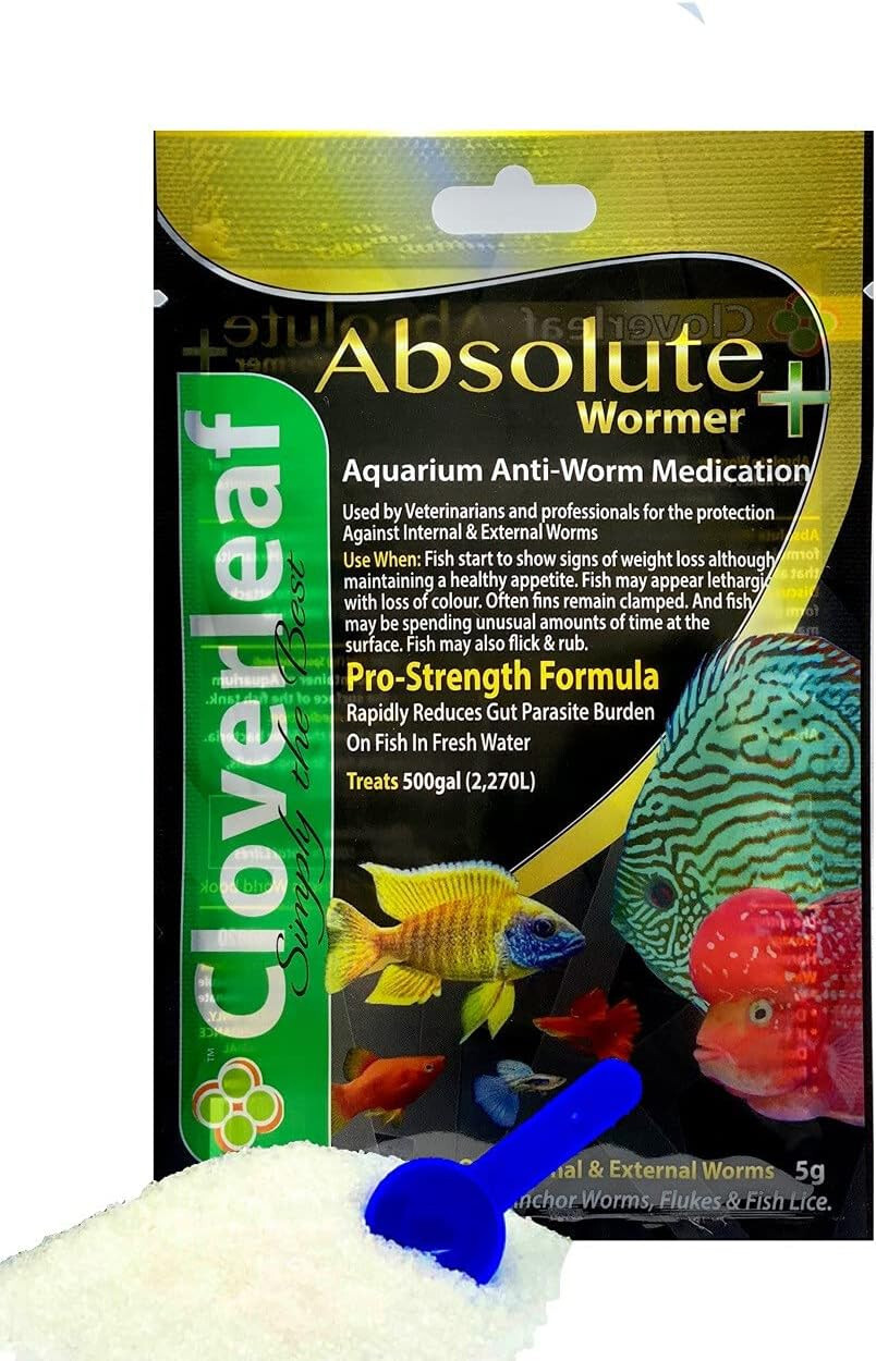 Cloverleaf Absolute Plus Wormer 5g, 20g, 50g EXCLUSIVE DISTRIBUTOR IN THE U.S.A.