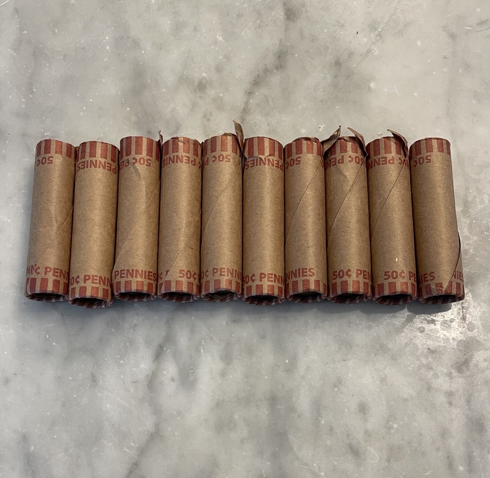 Lot of 500 Mixed Wheat Cents - 500 Count Bag or 10 Rolls - CHOOSE # OF LOTS!