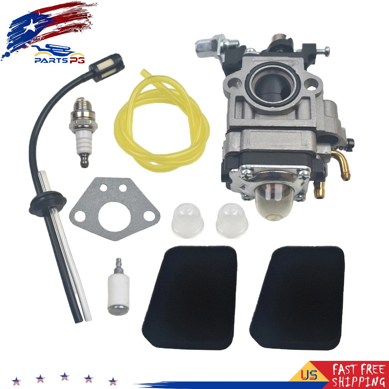 Carburetor For Earthquake MC43 MC43E MC43CE MC43ECE MC43RCE Tiller 300486