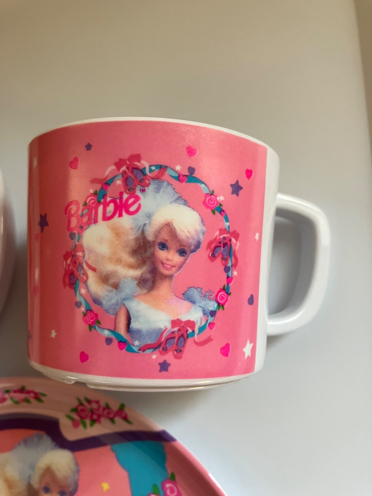 Zak Designs 1991 Barbie Dinnerware Set