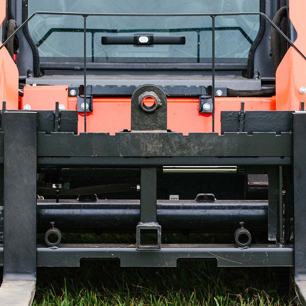 Titan Attachments Standard Series Pallet Fork Frame, 48" Pallet Fork Blades