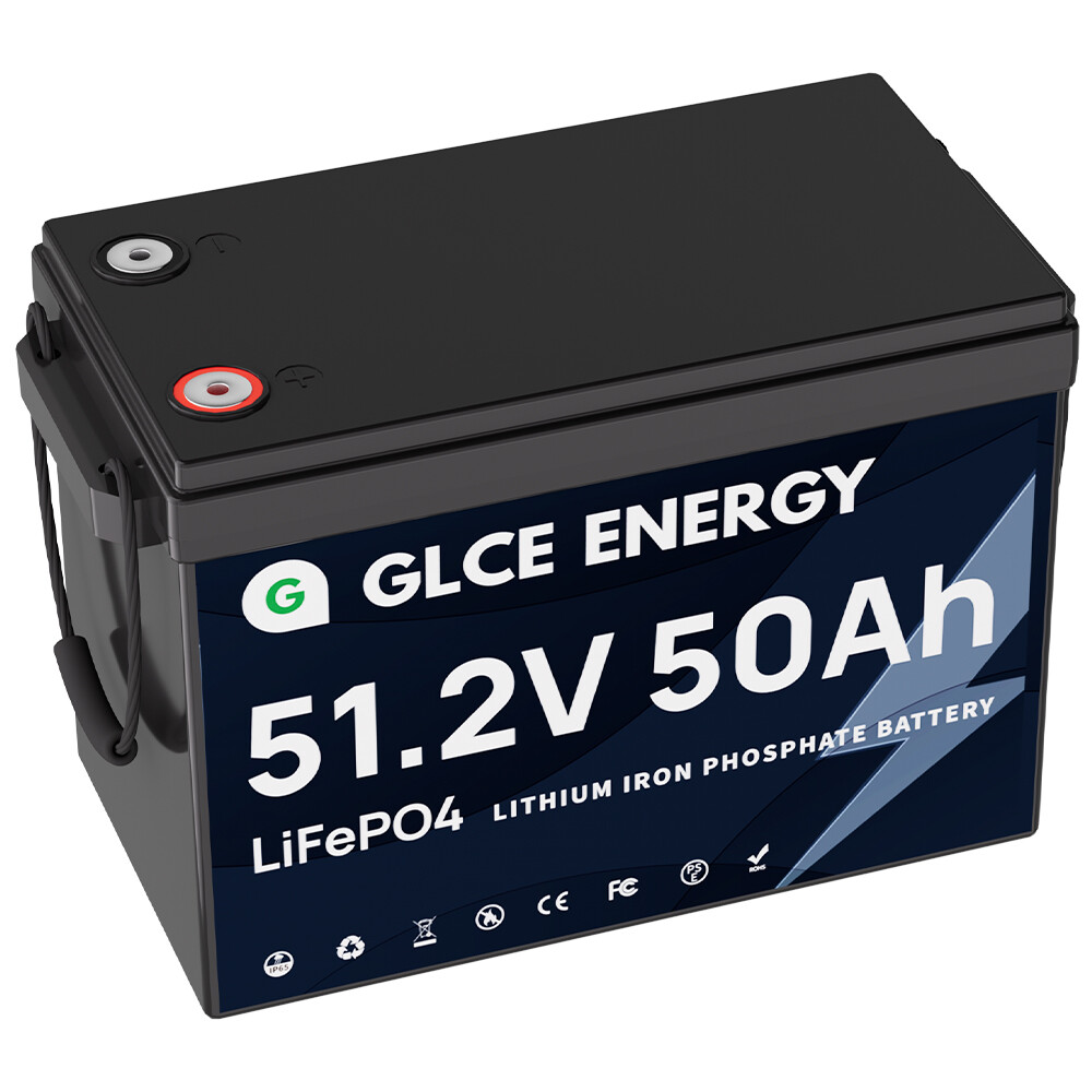 48V 50Ah LiFePO4 Lithium Battery Deep Cycle BMS Golf Cart Solar