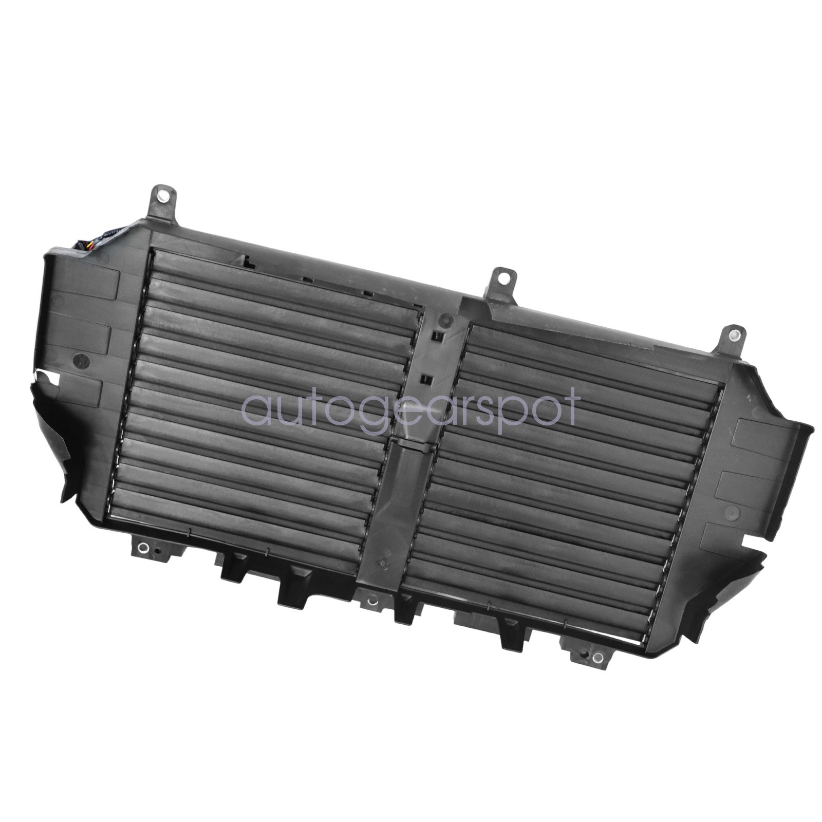 For 2024-2025 Toyota Tacoma Radiator Shutter With Motor Matte Black 2.4L