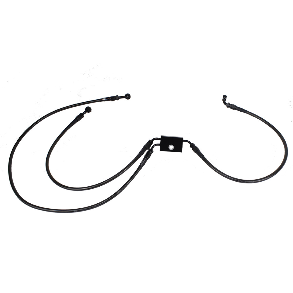 33''Upper Lower Brake Lines Kit W/ABS for Harley Softail Fat Bob FXDR FXLRS FXLR