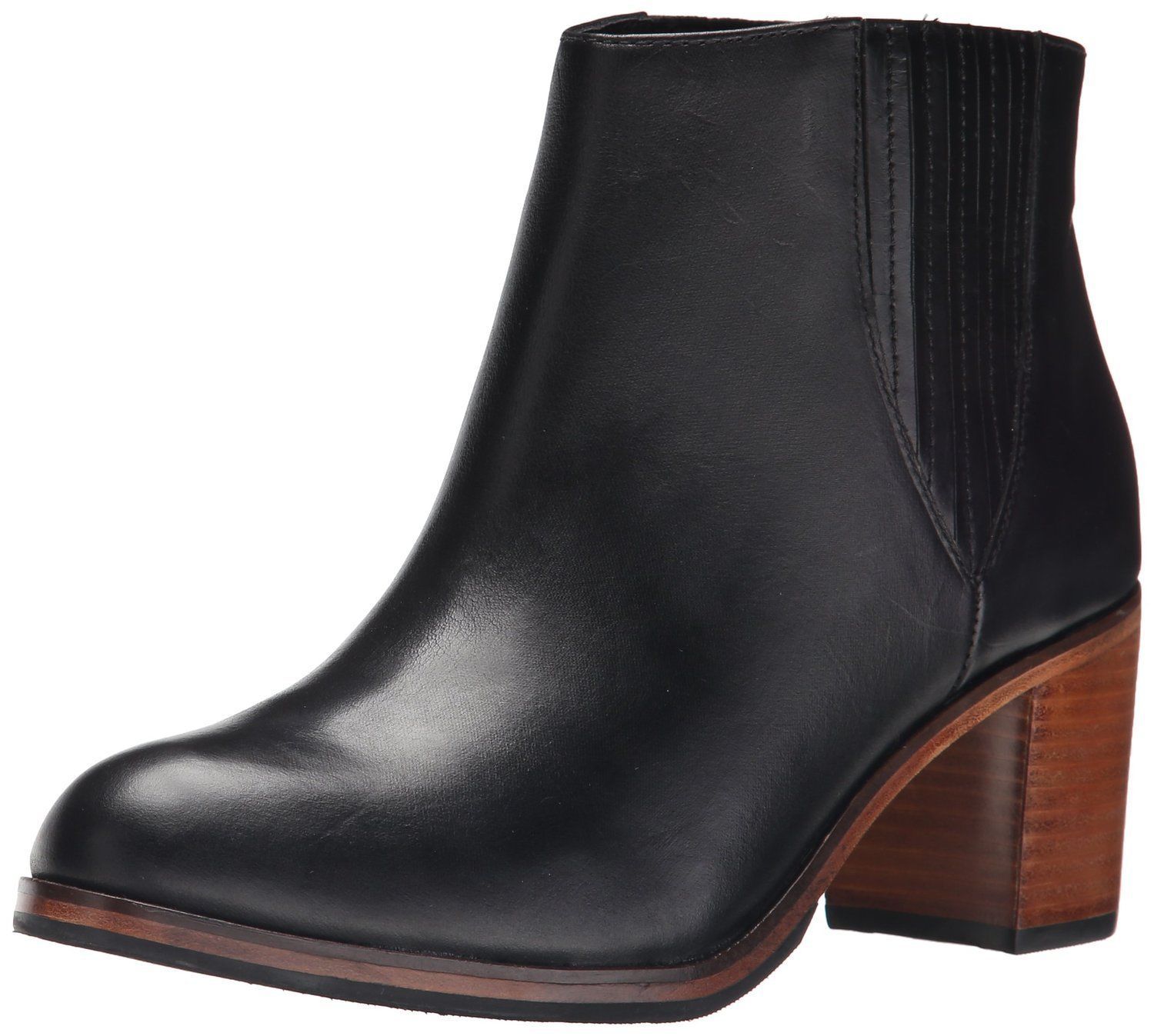 Samantha Pleet Womens WOLVERINE 1000 Mile Black Womens Leather Ankle Boots