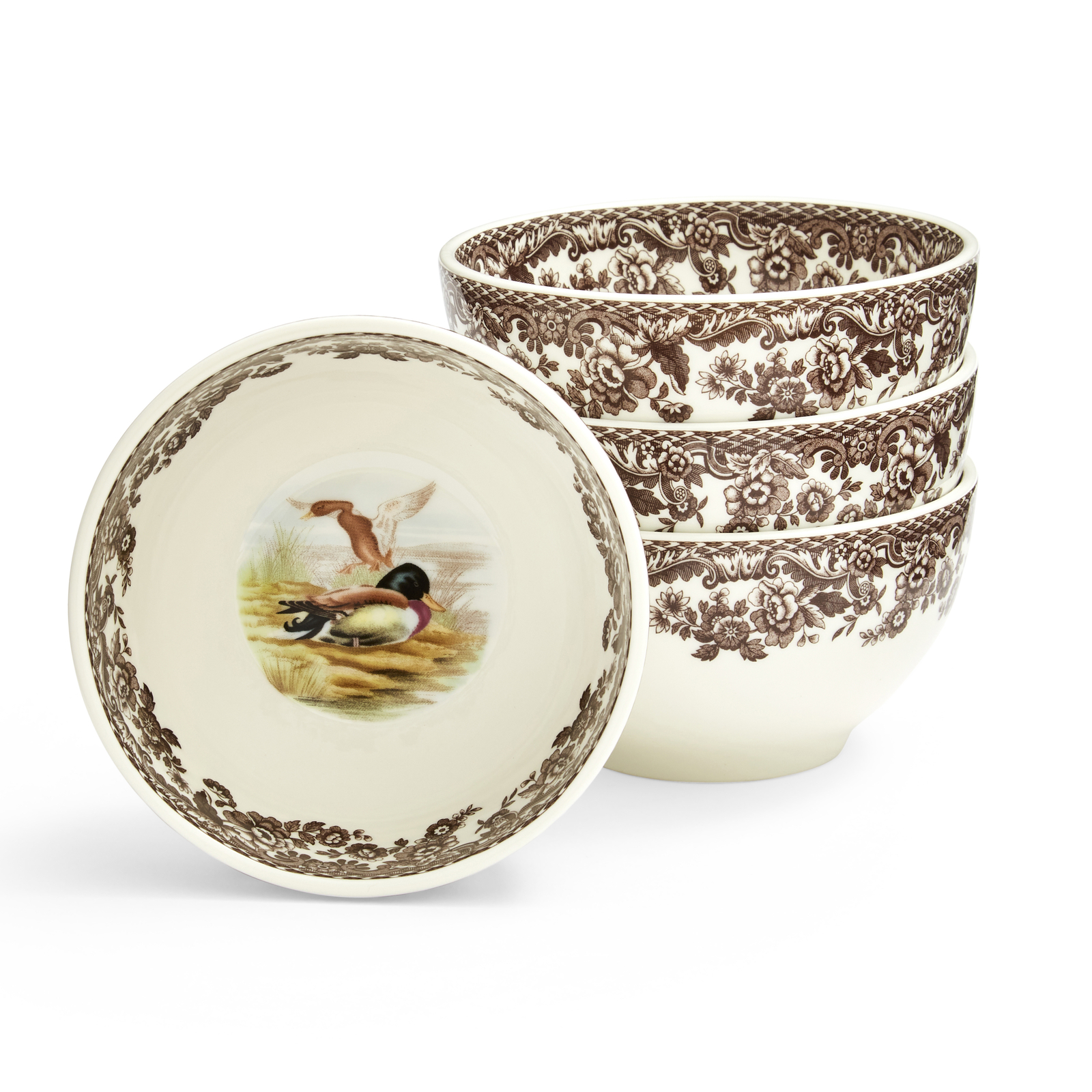 Spode Woodland Dip Bowls - Set of 4