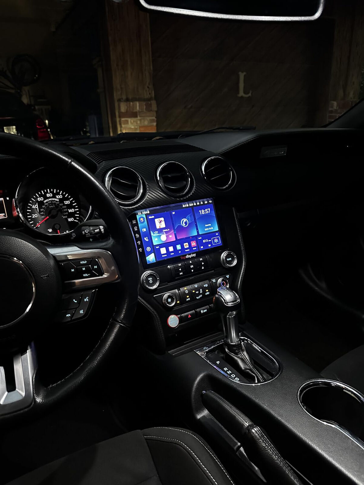 for 2015-2021 Ford Mustang 9" Android 14 Apple Carplay Car Stereo Radio GPS WIFI