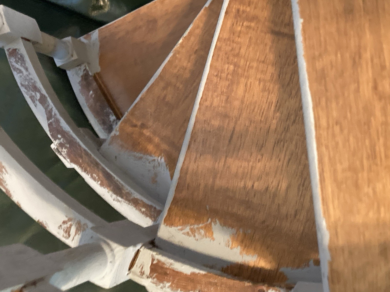 Vintage Wooden Library Spiral Case, Mid Century Modern Book stairs Made In Italy