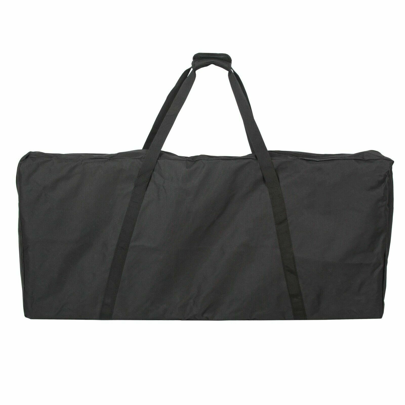 Portable DJ Event Facade Black/White Scrim Frame Booth w/ Travel Bag Case