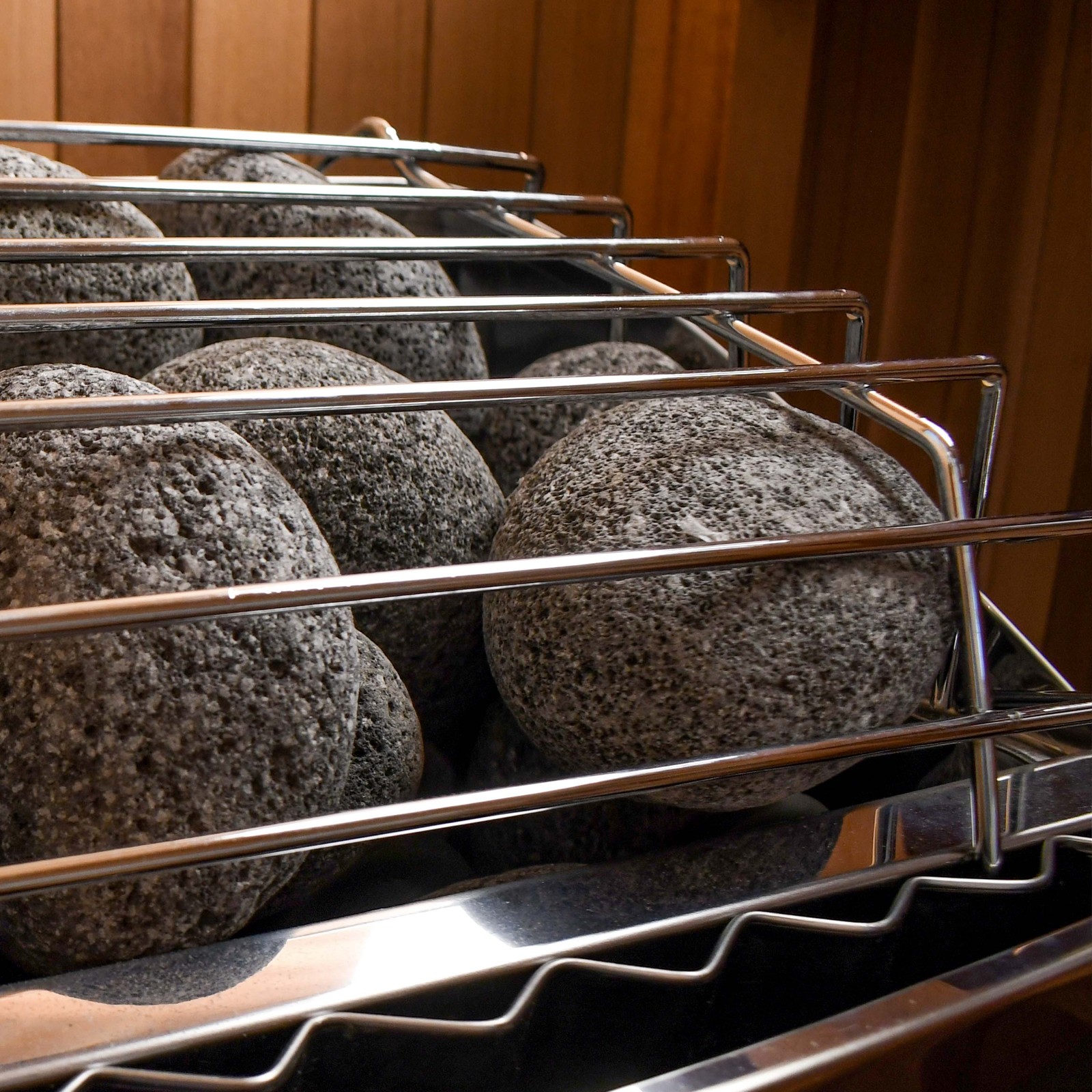 Oval Volcanic Sauna Rocks