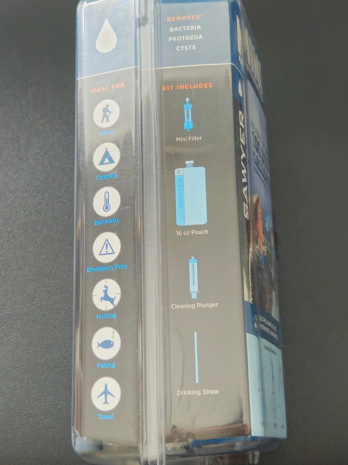 Sawyer MINI Water Filtration System Filters Up To 100,000 Gallons SP128 NEW
