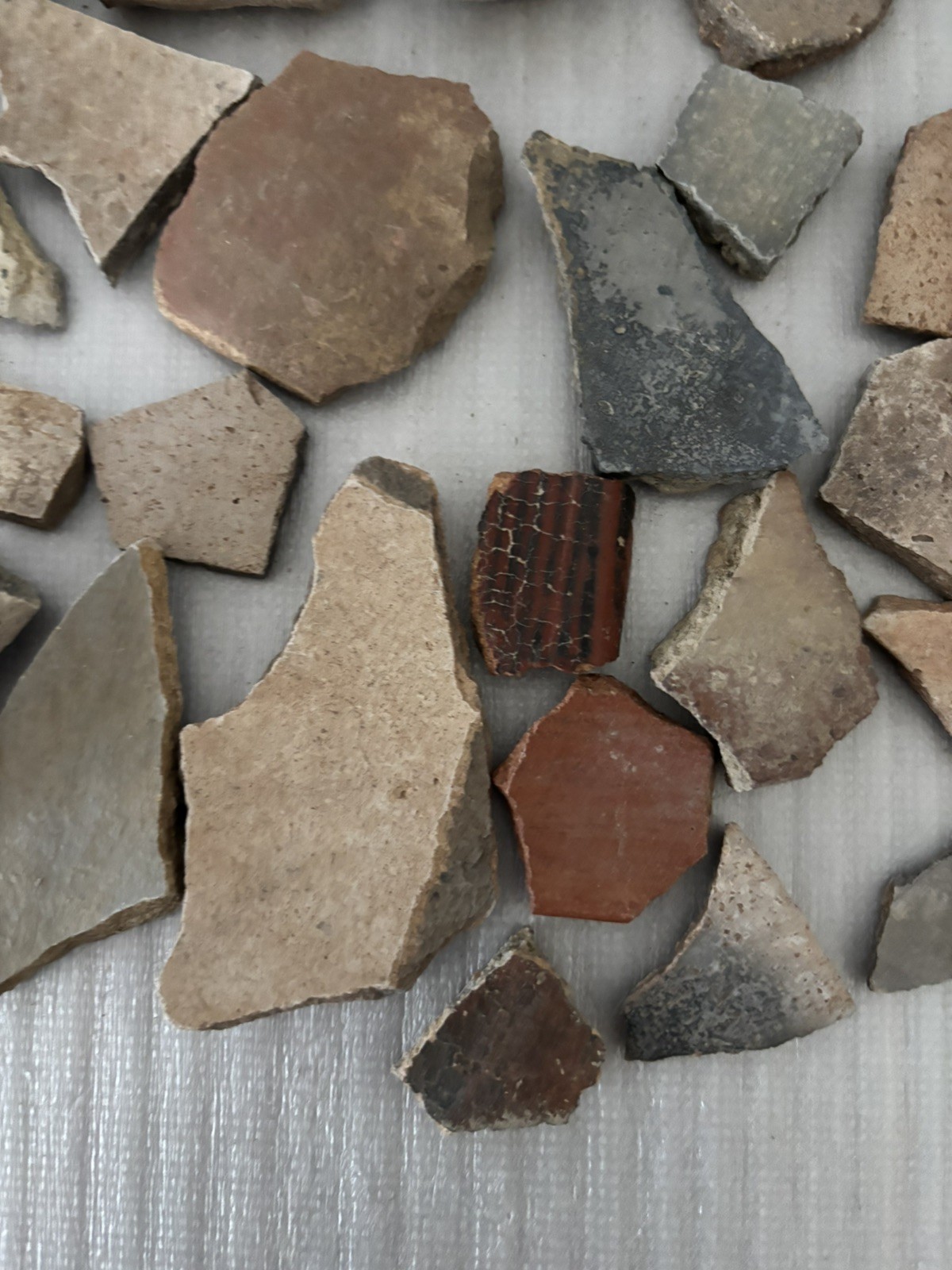 30+ Ancient Anasazi Native American Pottery Shards Arizona L10-C FREE SHIP