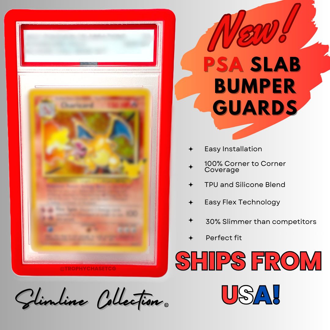 PSA Slab Protectors - Bumper Guards - 11 Colors - Fast Shipping - US Seller