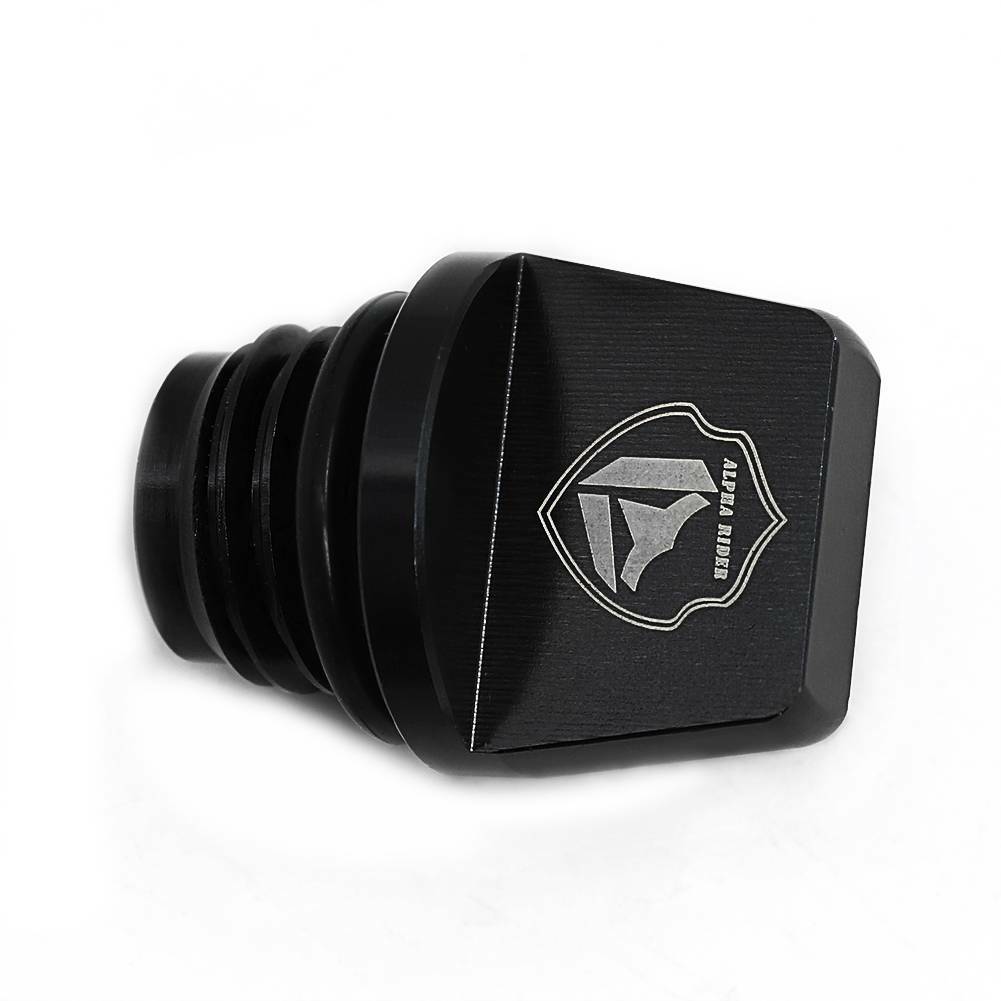 Oil Fill Cap Plug Washer For Kawasaki KX80 KX100 KX125 250 KDX200 KXF250 Black