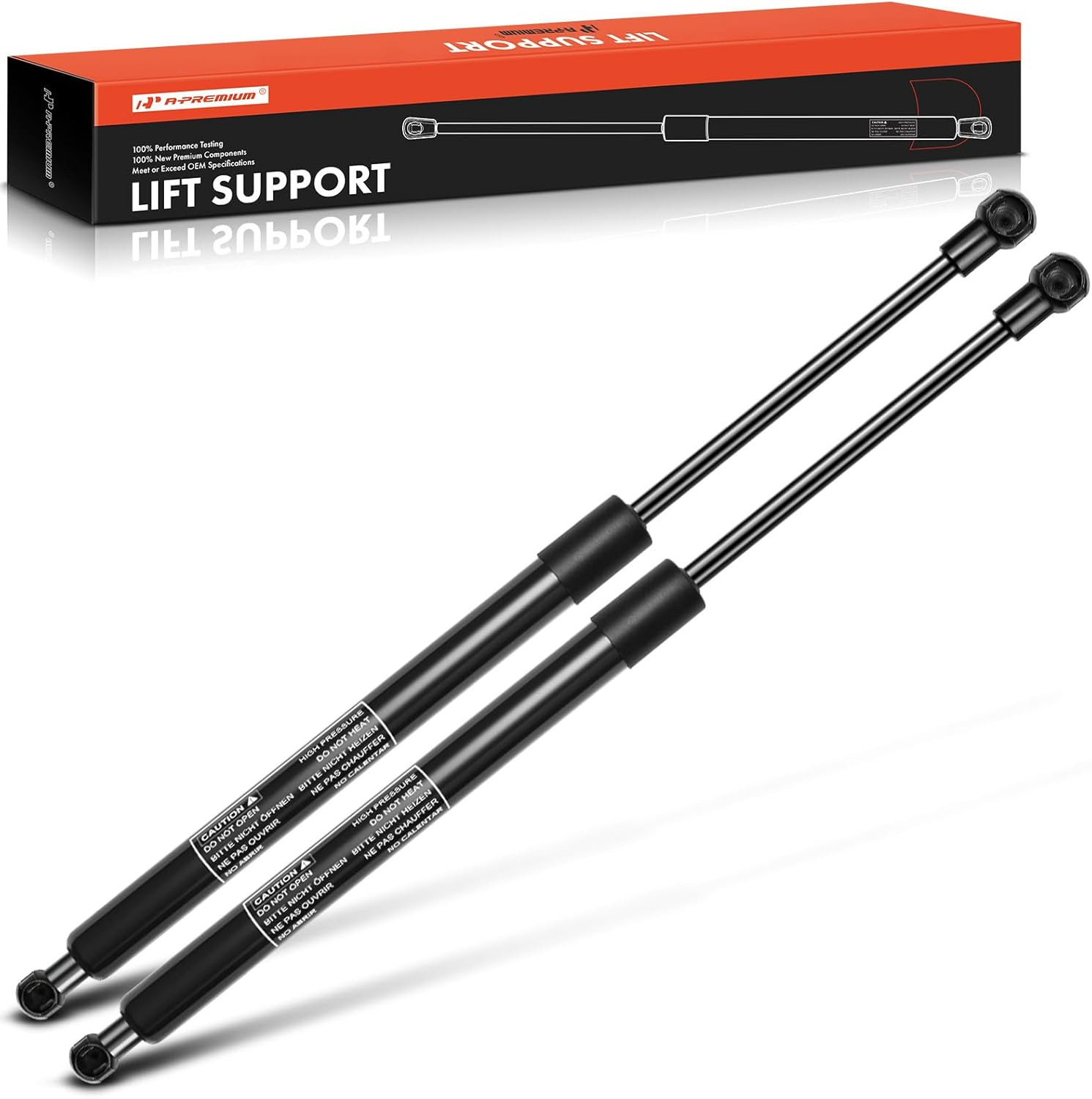 Rear Trunk Lift Supports 2PC 2000-2006 BMW 323Ci 325Ci 330Ci M3 Convertible