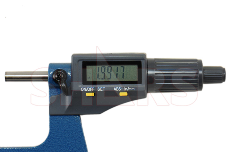 Shars 2-3" 0.00005" Digital Electronic Outside Micrometer Carbide Tip P]