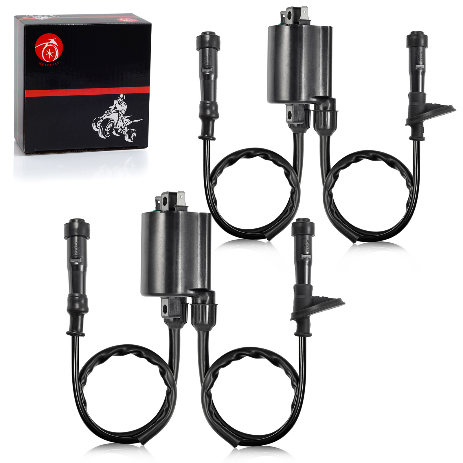 2 Sets Of Ignition Coil for Honda VT750C Shadow / VT750CD2 Shadow Ace 1998-2001