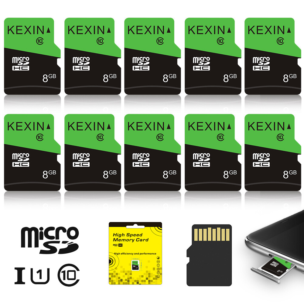 KEXIN 8GB Micro SD Card microSDHC Memory Card UHS-I C10 Micro SD Card Wholesale