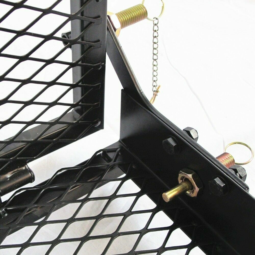 500LB Scooter Hitch Carrier Mount Hitch Cargo Carrier W/ Ramp Wheelchair Carrier