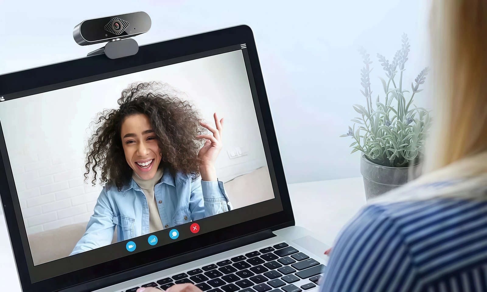 1080P Full HD USB Webcam for PC Desktop Laptop Web Camera with Microphone US