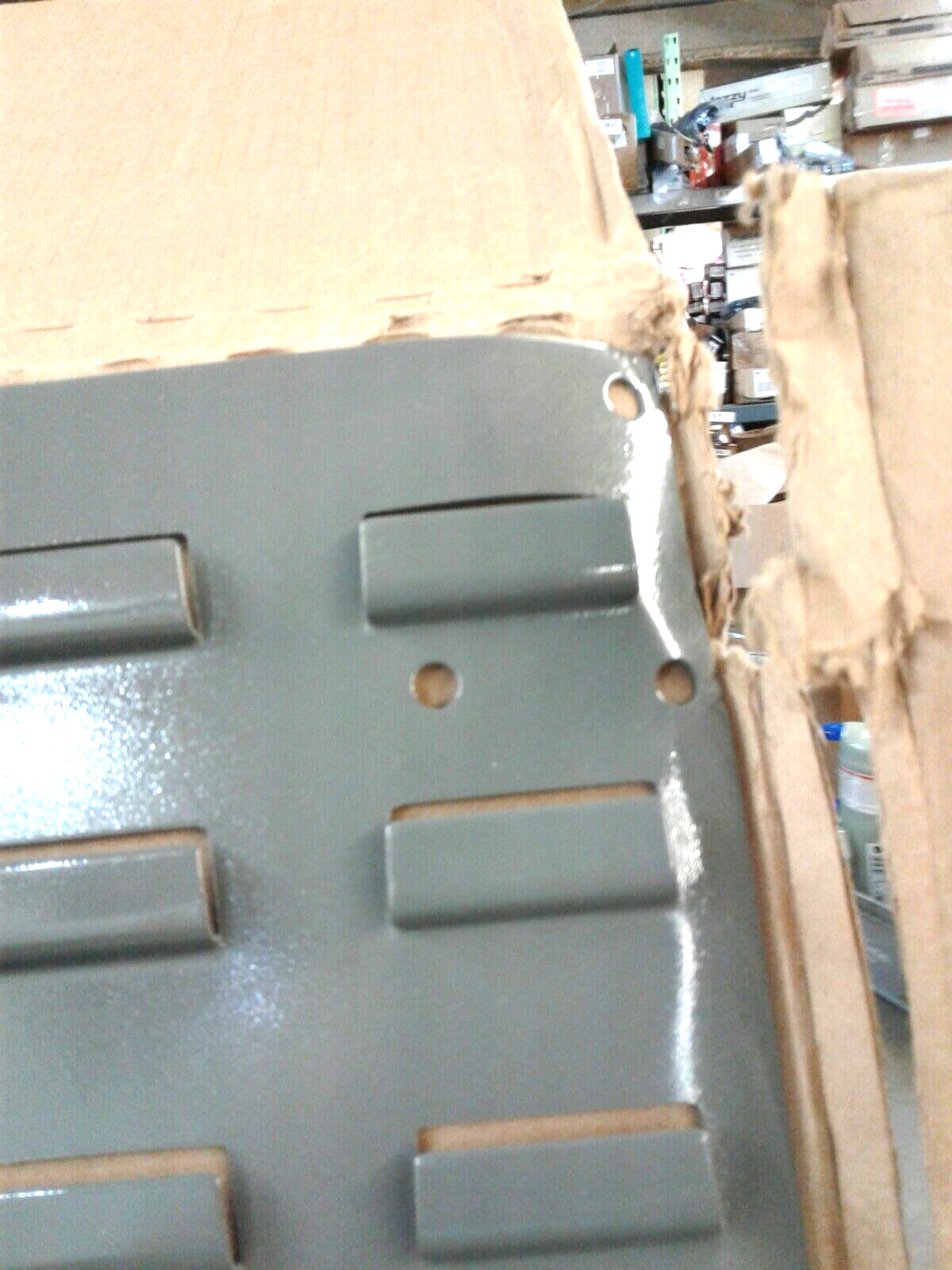 Akro-Mils 30161 36"x 61" Steel Louvered Panel Gray Wall Mount 1000 Lb Capacity