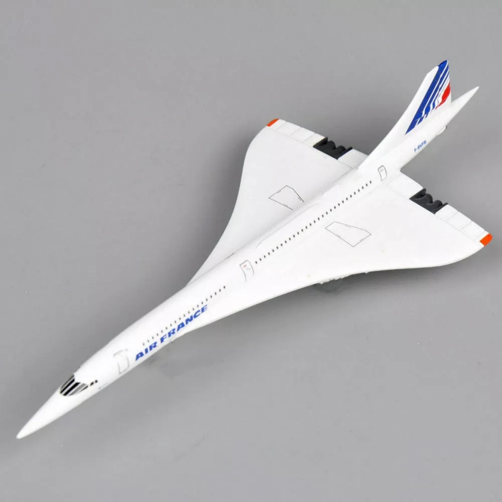 16cm Diecast Alloy Air France Concorde Plane Model 1:400 Scale Toy Collection