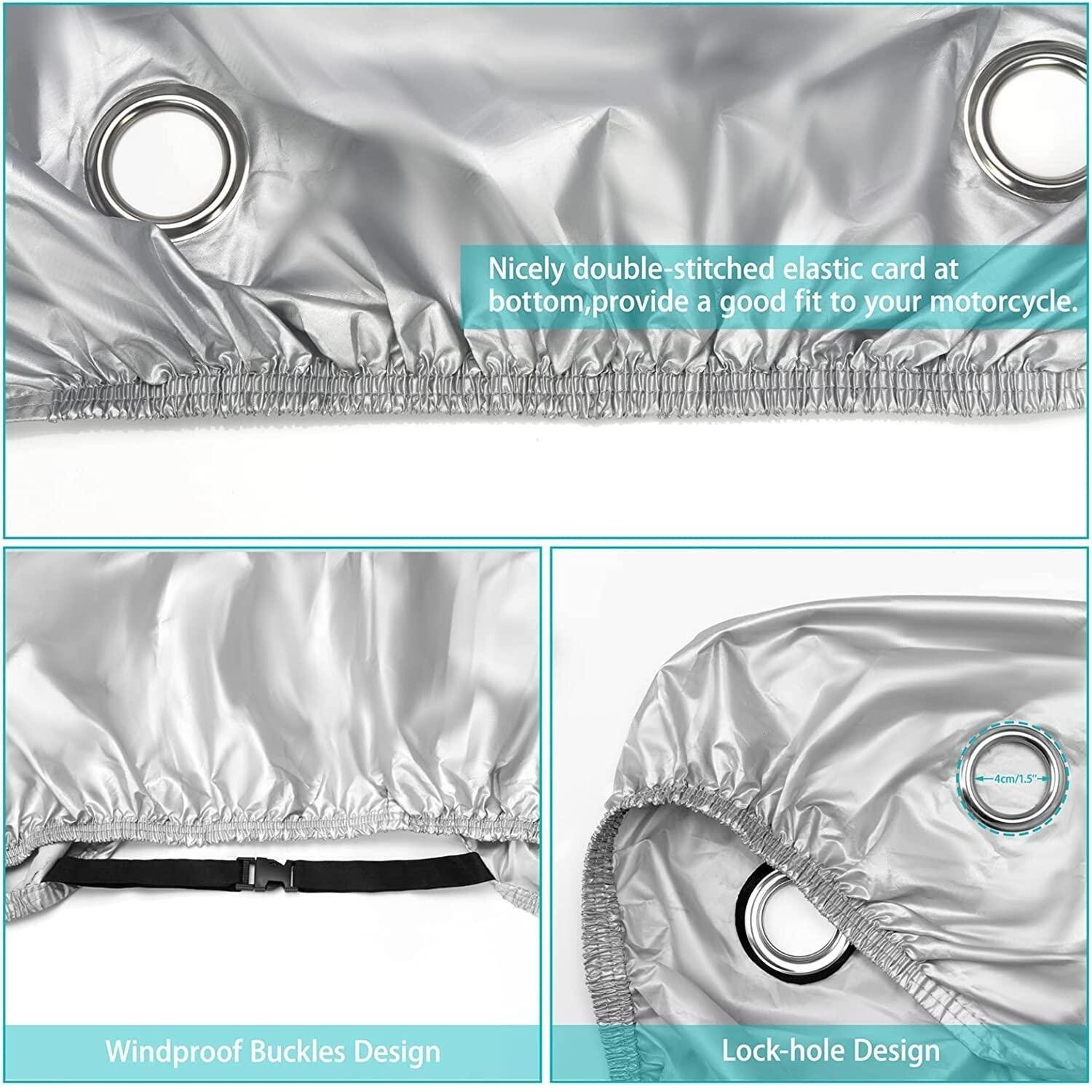 Capa Motocicleta Lona Para Motos Forro Cubre Moto Funda Tapa Universal XXL NEW