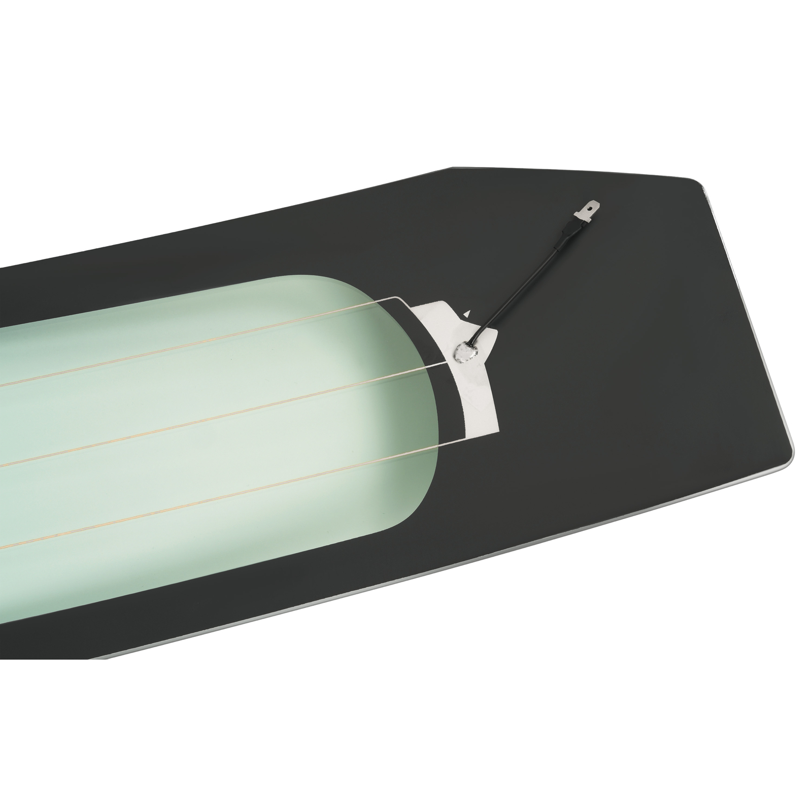 Lower Rear Back Window Glass Heated Fits 2010-2015 Toyota Prius 4Dr Hatchback