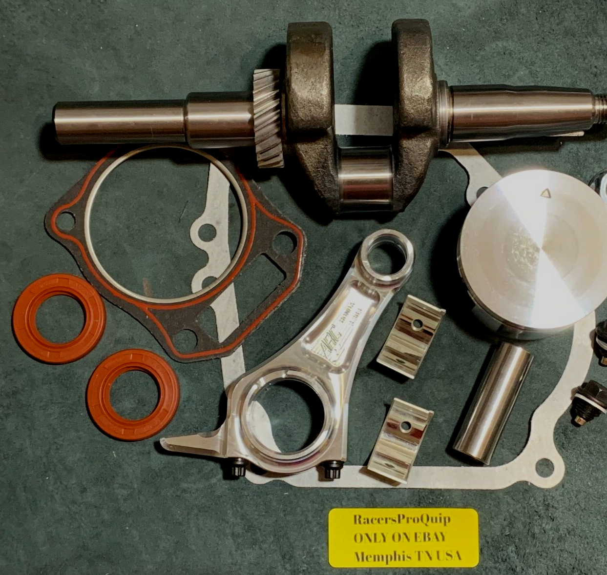 Stroker Crank KIT RPQ 212 to 225 Predator Honda Tillotson Kart MiniBike 24hrship