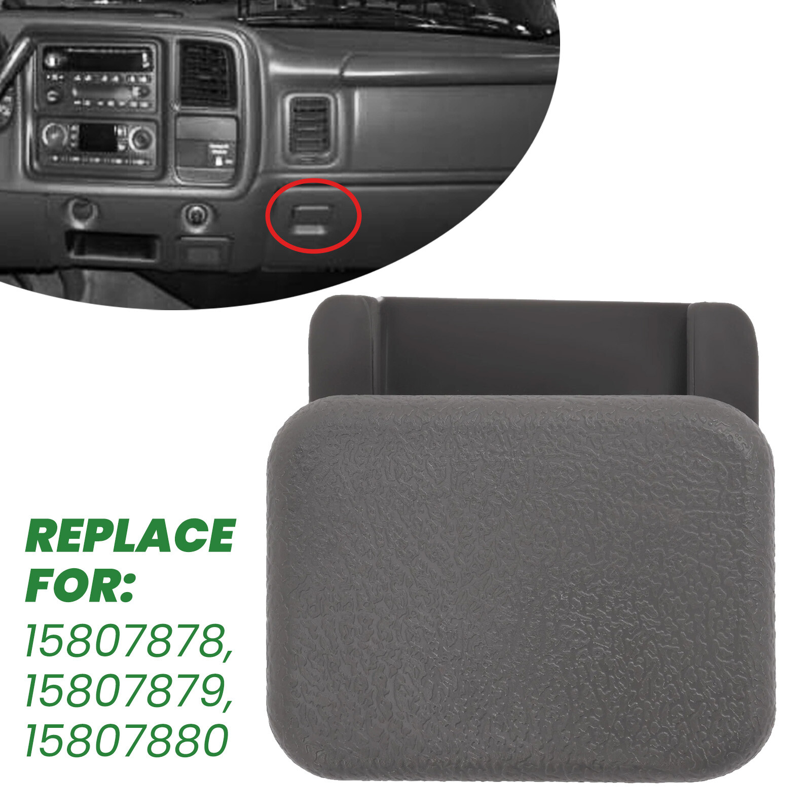 Glove Box Latch Handle For Chevy GMC Silverado Sierra 1500 2500 3500 1999-2007