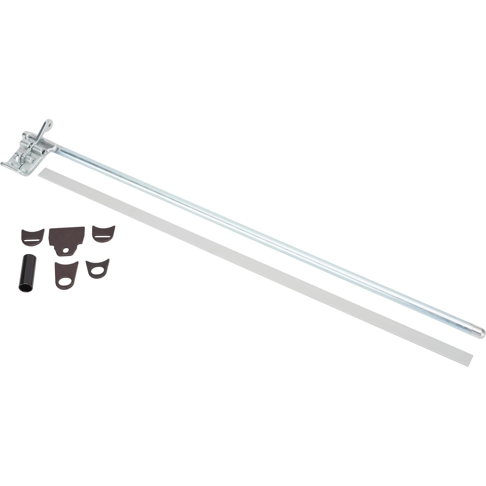 Speedway Latch Style Window Net Install Kit , 24 Inches, Steel