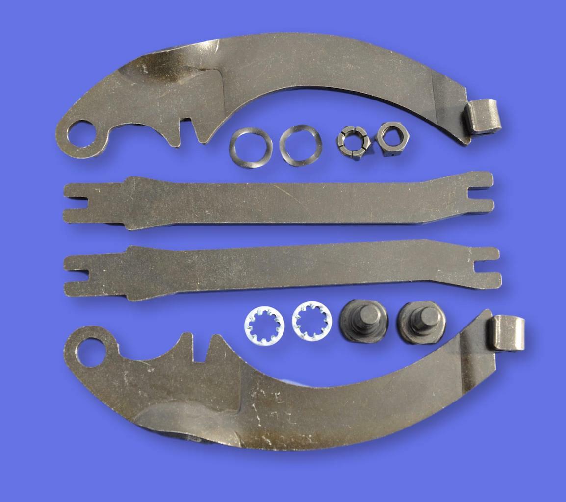 55 56 57 58 59 60 61 62 63 64 Chevy Rear Emergency Brake Shoe Lever Set New