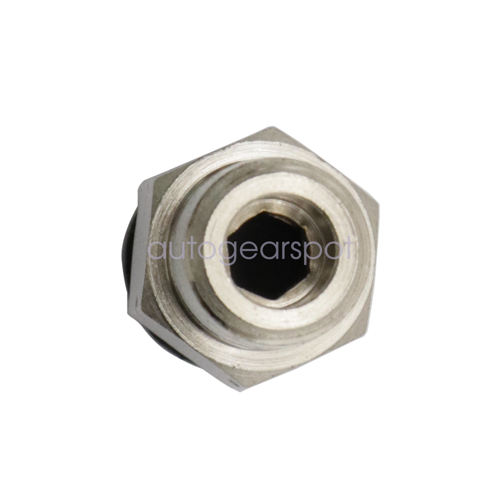 1/4" OD Tube X 1/8" NPT Pneumatic Fitting, Push to Connect Air Fitting (Qty 10)