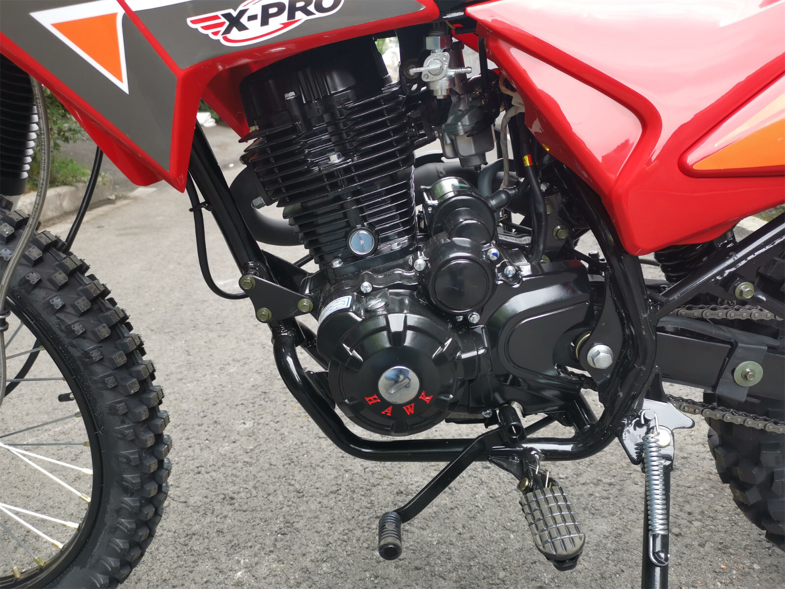 X-PRO Hawk 250 Dirt Bike Dual Sports Enduro Street Bike Motorcycle Free Shipping