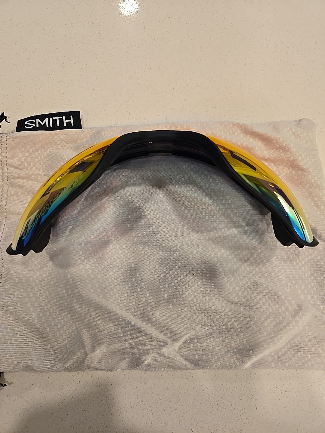 New Smith 4D Mag Chromapop Photochromic Red Mirror Replacement Lens Goggle Bag