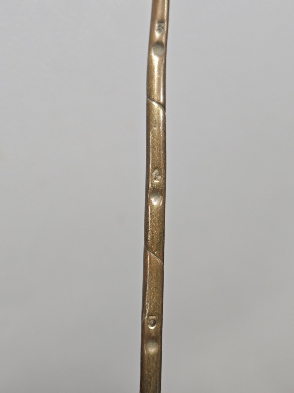 Old VIntage Antique Medical Tool Uterine Barnes Sound Calibrated F Walters & Co