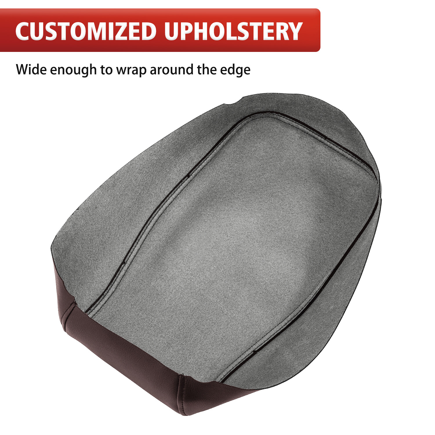 Fits 2013-2018 Toyota Avalon Console Lid Armrest & Door Panel Cover Trim Brown