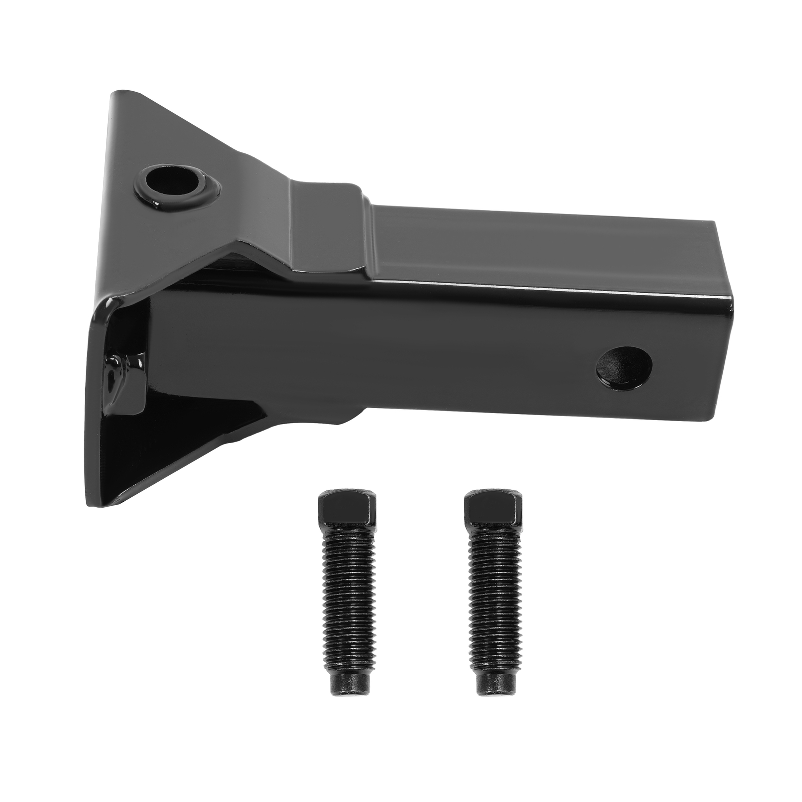 Black Sleeve Hitch Adapter For 3 Point Hitch Sub-Compact Tractor 2" Receiver